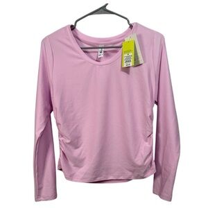 All in Motion Light Pink Long Sleeve Top